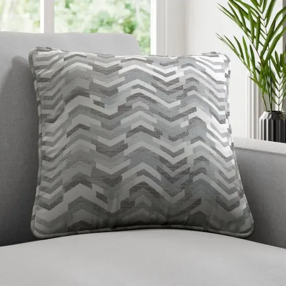 Custom Cushion Cover - Silver