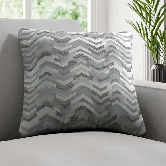 Custom Cushion Cover - Silver