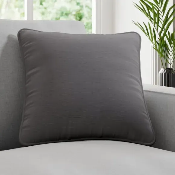 Custom Cushion Cover - Silver, Recycled Polyester
