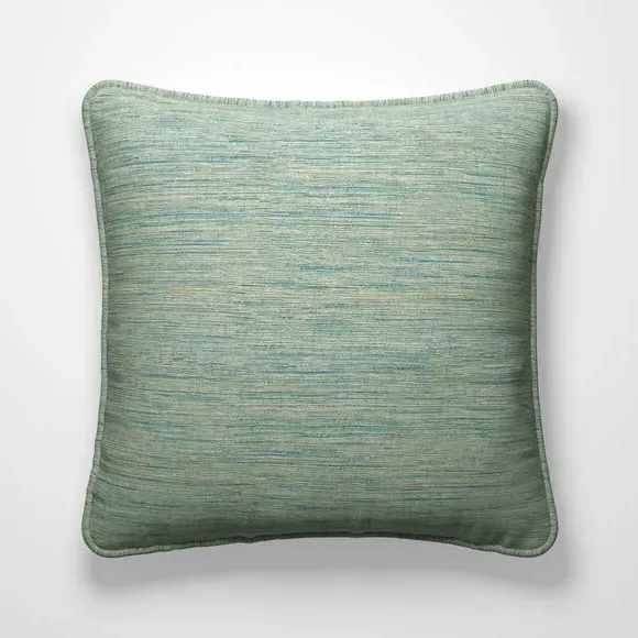 Custom Cushion Cover - Teal, Textured Fabric