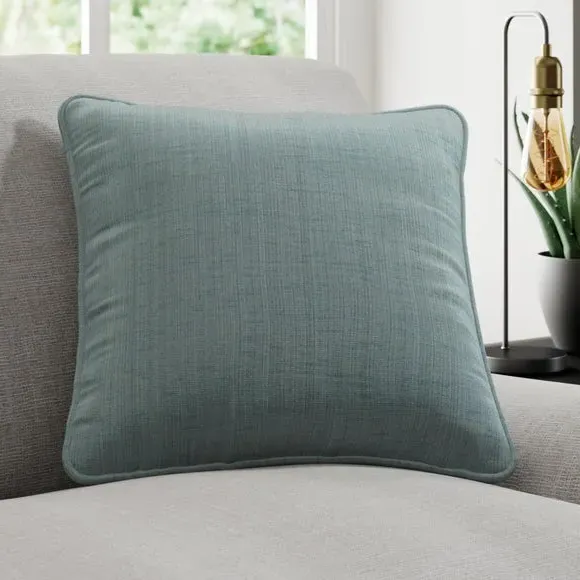 Custom Cushion Cover Textured - Aqua