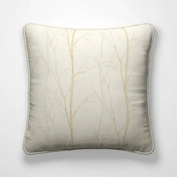 Custom Cushion Cover Tree Design - Straw