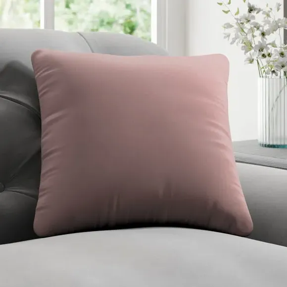 Custom Cushion Cover with Edge Options - Blush image