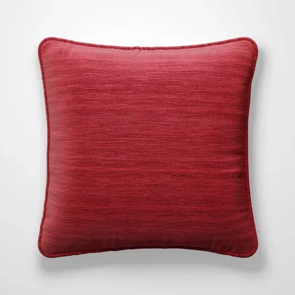 Custom Cushion Cover with Edge Options - Cherry