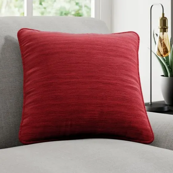 Custom Cushion Cover with Edge Options - Cherry