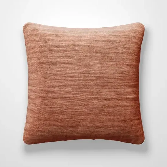 Custom Cushion Cover with Edge Options - Clay