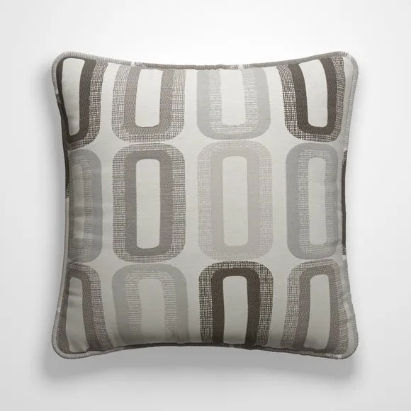Custom Cushion Cover with Edge Options - Dove