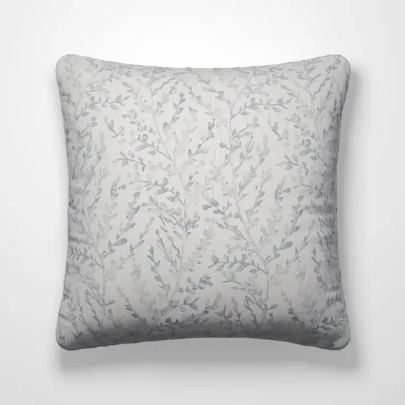 Custom Cushion Cover with Edge Options - Dove