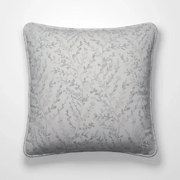 Custom Cushion Cover with Edge Options - Dove