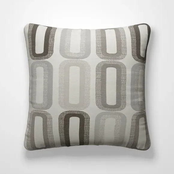 Custom Cushion Cover with Edge Options - Dove