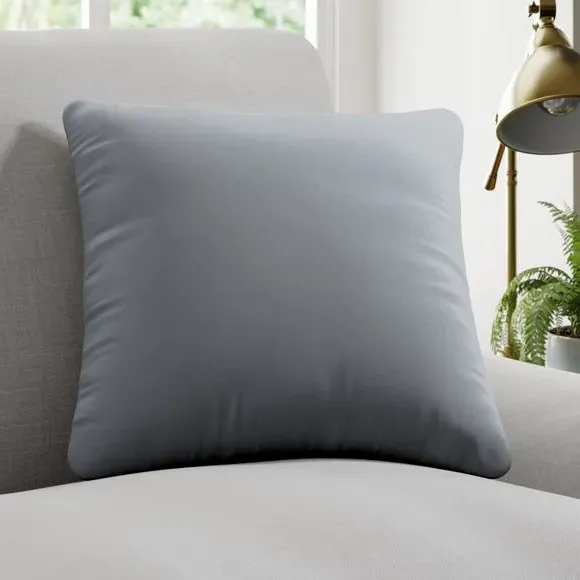 Custom Cushion Cover with Edge Options - Duck Egg