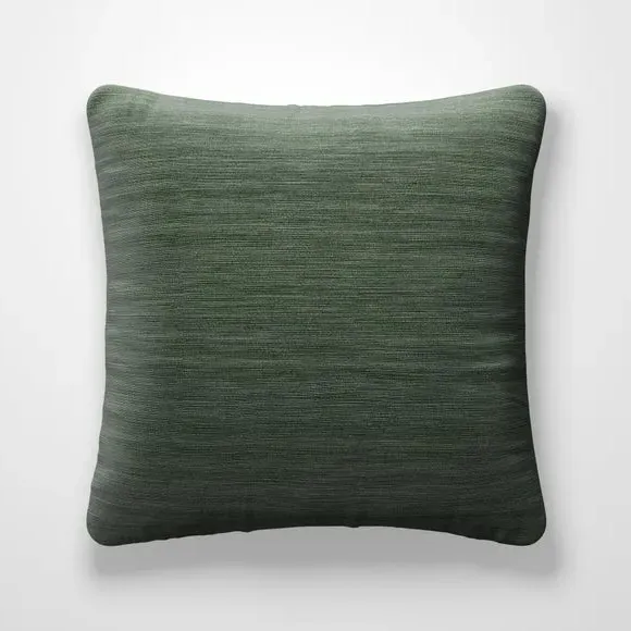 Custom Cushion Cover with Edge Options - Emerald