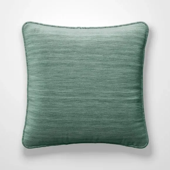 Custom Cushion Cover with Edge Options - Jade