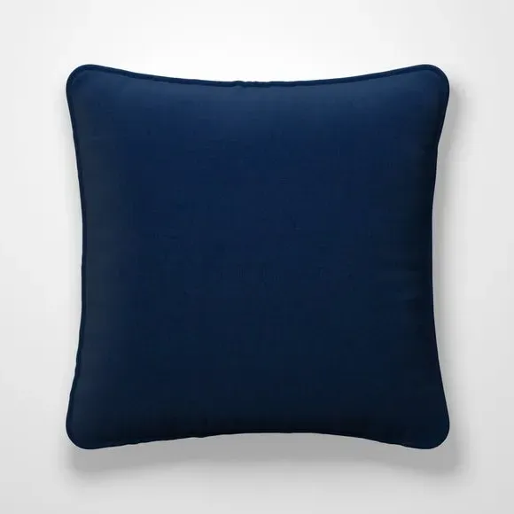 Custom Cushion Cover with Edge Options - Midnight