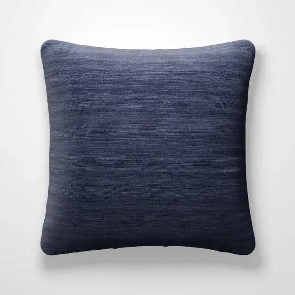 Custom Cushion Cover with Edge Options - Navy
