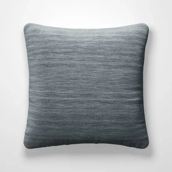 Custom Cushion Cover with Edge Options - Slate