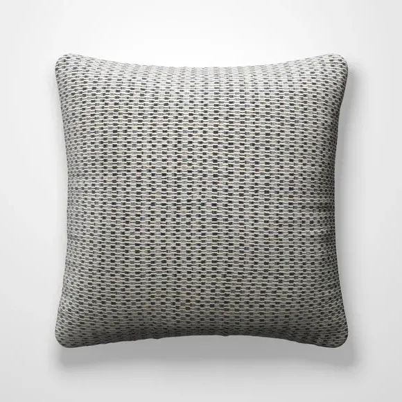 Custom Cushion Cover with Piped Edge - Blue