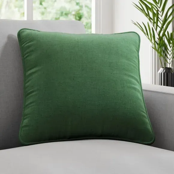 Custom Cushion Cover with Piped Edge - Bottle