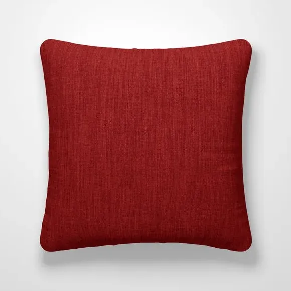 Custom Cushion Cover with Piped Edge - Brick
