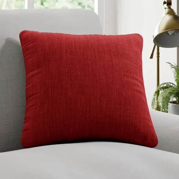 Custom Cushion Cover with Piped Edge - Brick image
