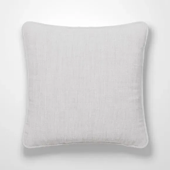 Custom Cushion Cover with Piped Edge - Cream