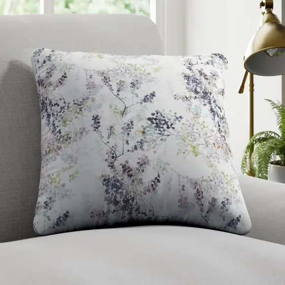 Custom Cushion Cover with Piped Edge - Damson image