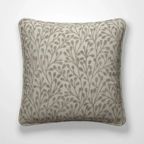 Custom Cushion Cover with Piped Edge - Dove