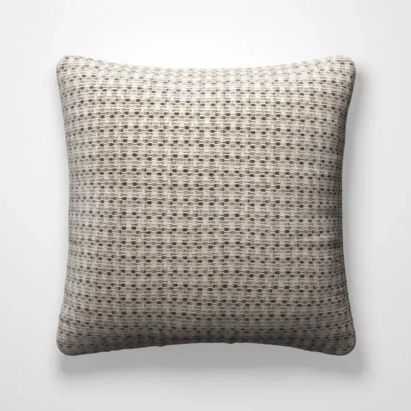 Custom Cushion Cover with Piped Edge - Dove