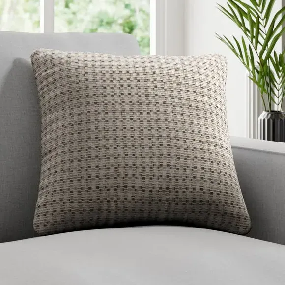 Custom Cushion Cover with Piped Edge - Dove