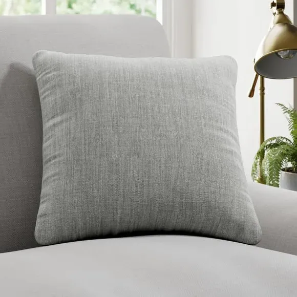 Custom Cushion Cover with Piped Edge - Dove
