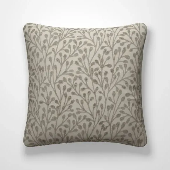 Custom Cushion Cover with Piped Edge - Dove