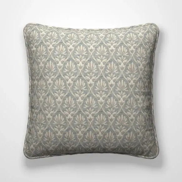 Custom Cushion Cover with Piped Edge - Duck Egg