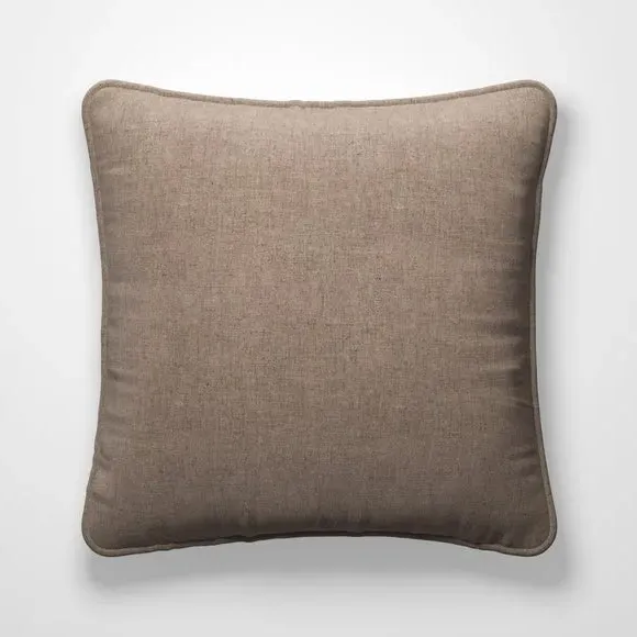 Custom Cushion Cover with Piped Edge - Fawn