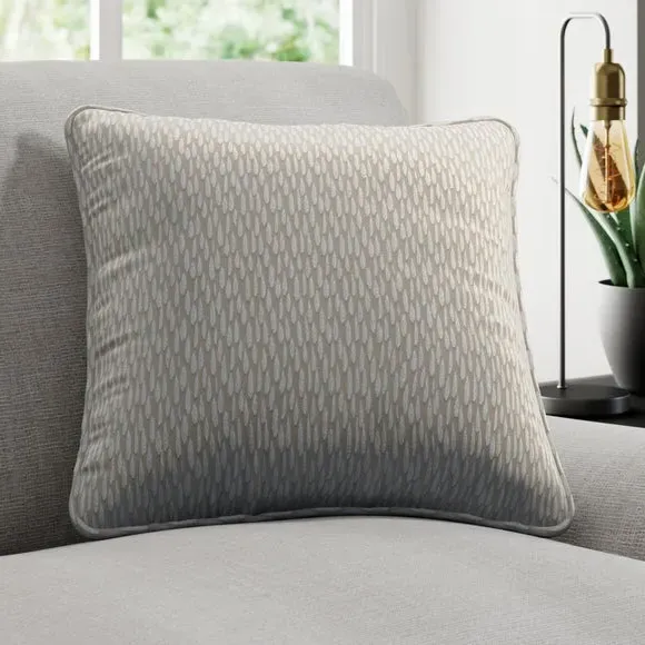 Custom Cushion Cover with Piped Edge - Fawn