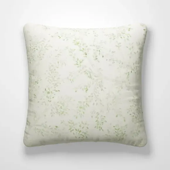 Custom Cushion Cover with Piped Edge - Green