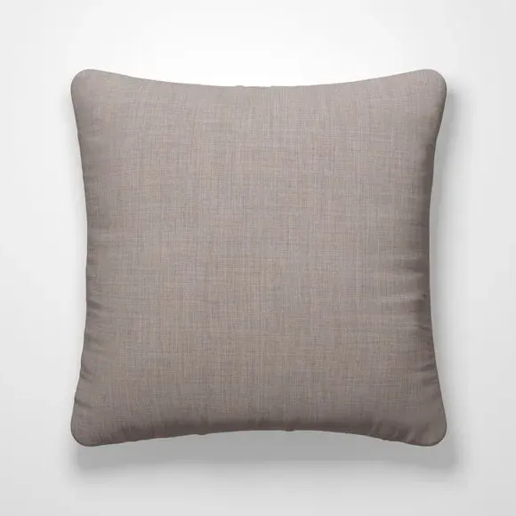 Custom Cushion Cover with Piped Edge - Grey