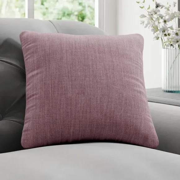 Custom Cushion Cover with Piped Edge - Heather
