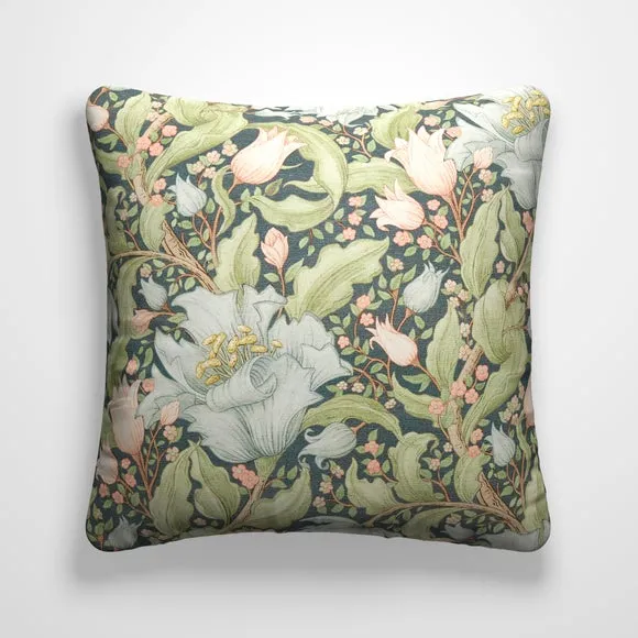 Custom Cushion Cover with Piped Edge - Jade