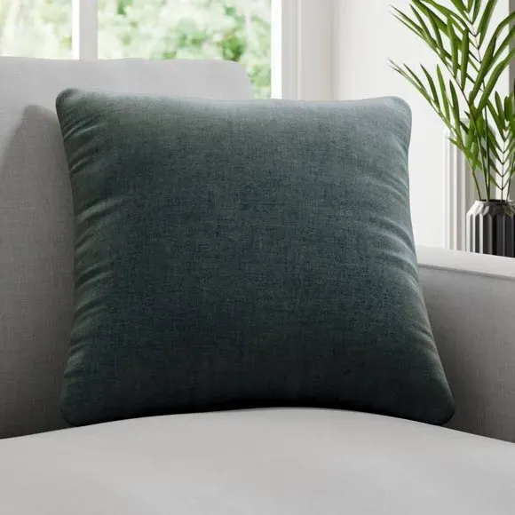 Custom Cushion Cover with Piped Edge - Midnight