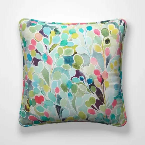 Custom Cushion Cover with Piped Edge - Multi