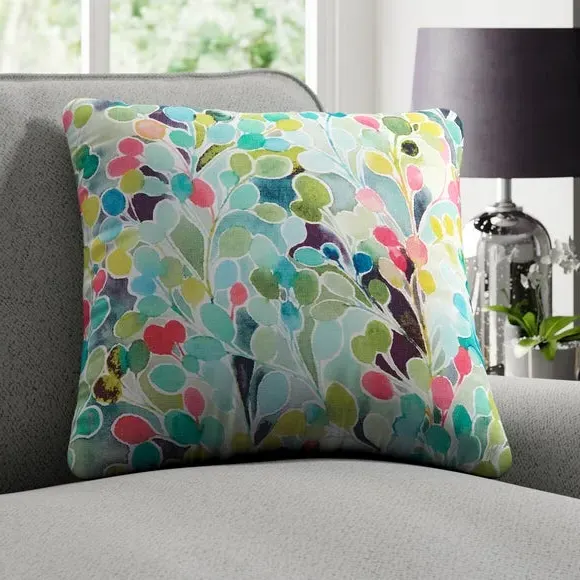 Custom Cushion Cover with Piped Edge - Multi