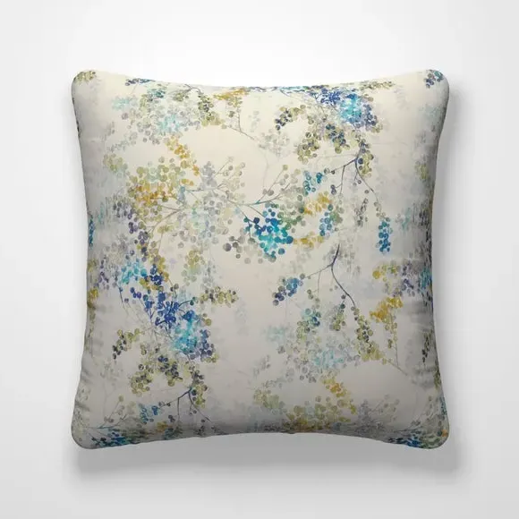 Custom Cushion Cover with Piped Edge - Navy