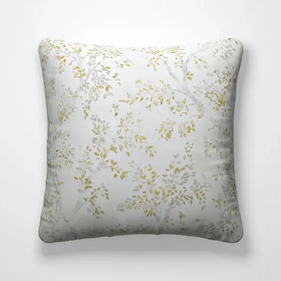 Custom Cushion Cover with Piped Edge - Ochre