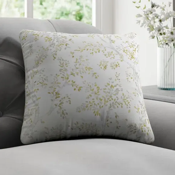 Custom Cushion Cover with Piped Edge - Ochre