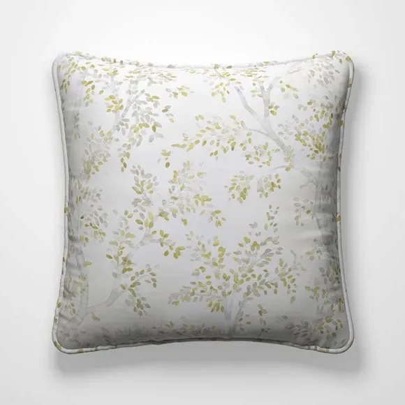 Custom Cushion Cover with Piped Edge - Ochre