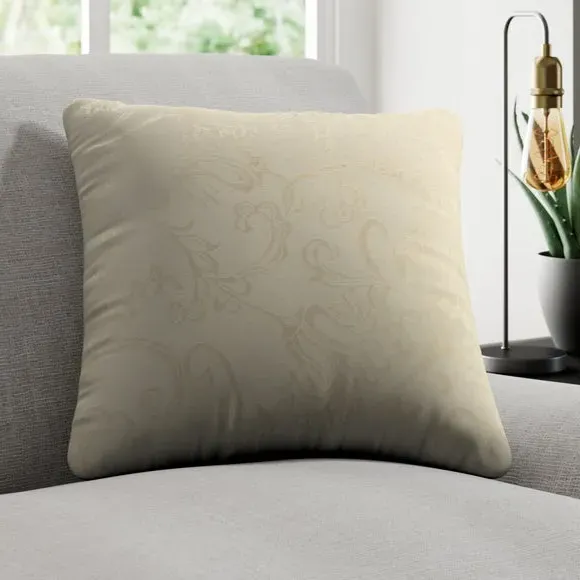 Custom Cushion Cover with Piped Edge - Silk