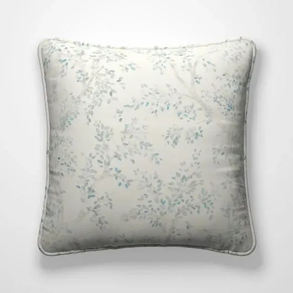 Custom Cushion Cover with Piped Edge - Sky