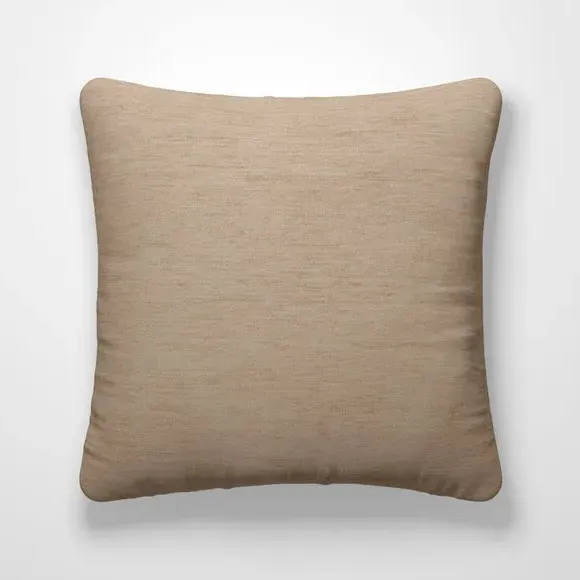 Custom Cushion Cover with Textured Design - Brown