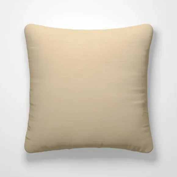 Custom Cushion Cover with Textured Design - Caramel