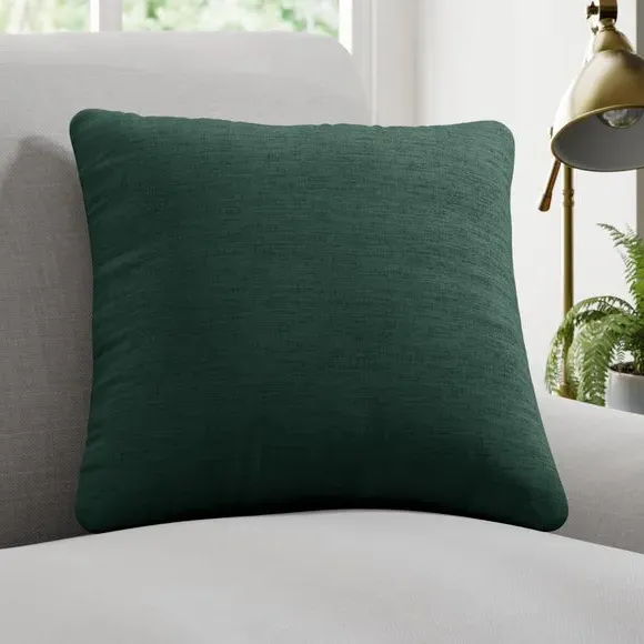 Custom Cushion Cover with Textured Design - Green